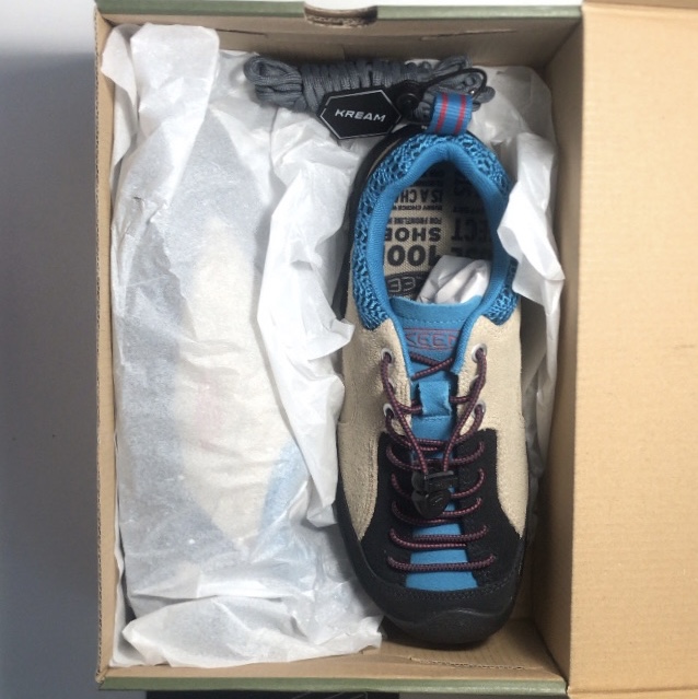 (W) Keen Jasper Rocks SP Sneakers Beige 착용 스타일 - 3