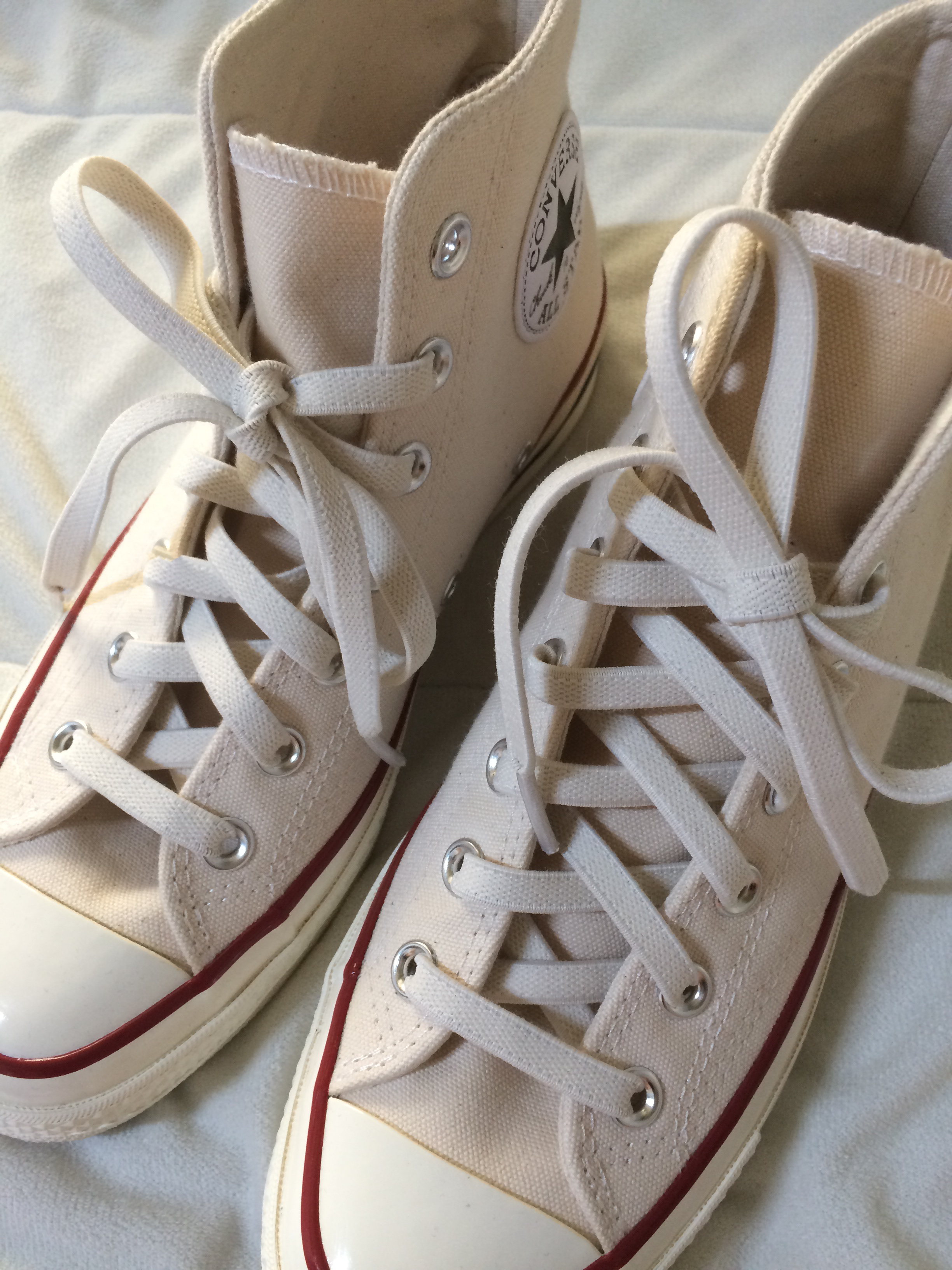 Converse Chuck 70 High Parchment 착용 스타일 - 1