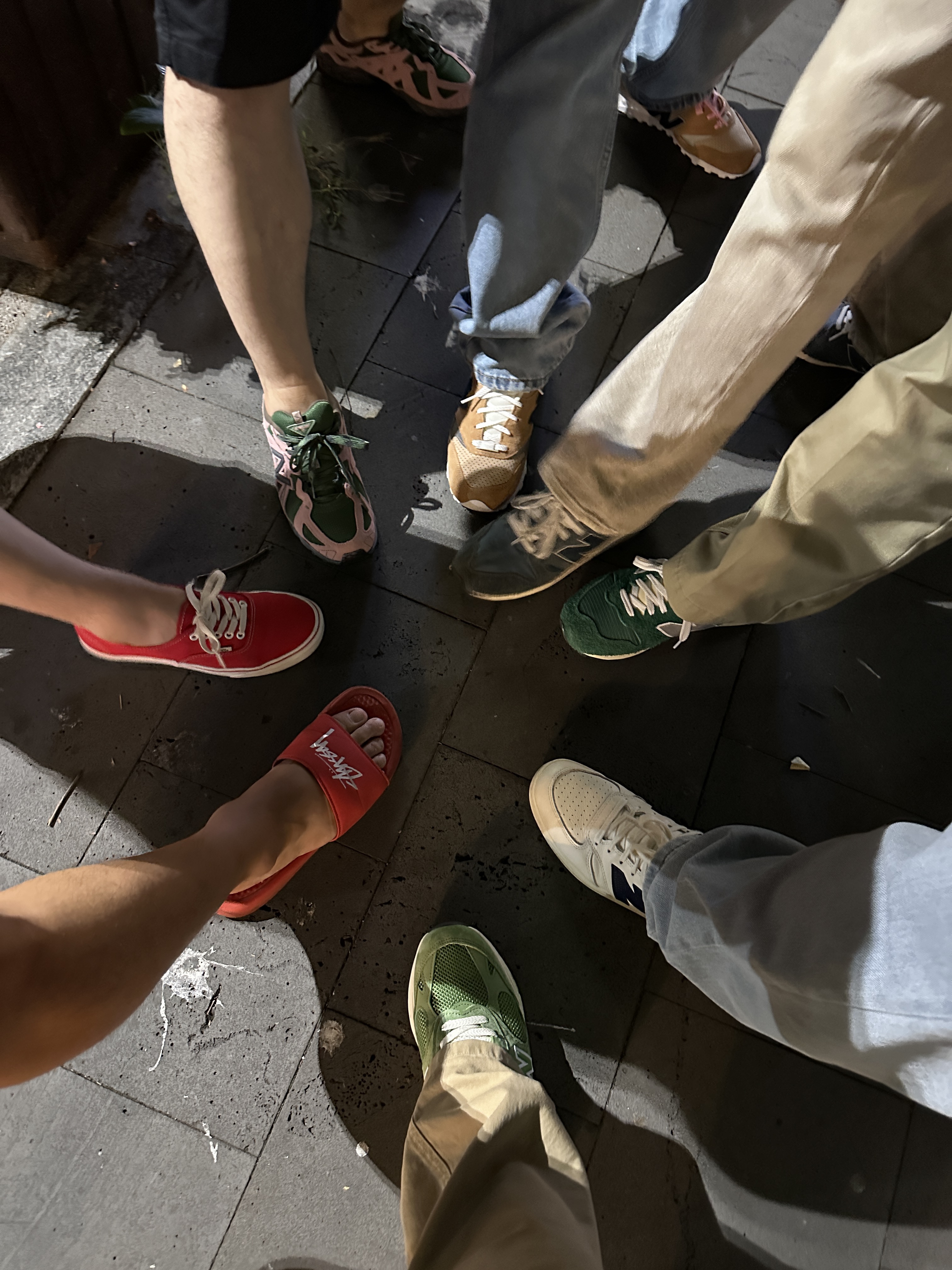 New Balance 993 Made in USA Chive Sea Salt 착용 스타일