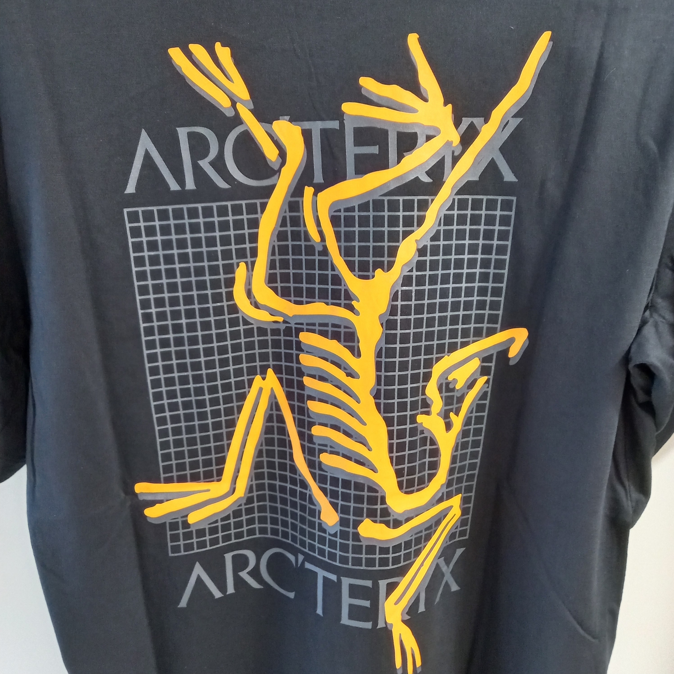 Arc'teryx Arc'Multi Bird Logo LS T-Shirt Black 착용 스타일 - 2