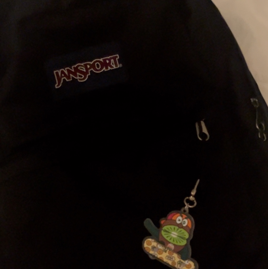 Jansport Superbreak Backpack Black 착용 스타일