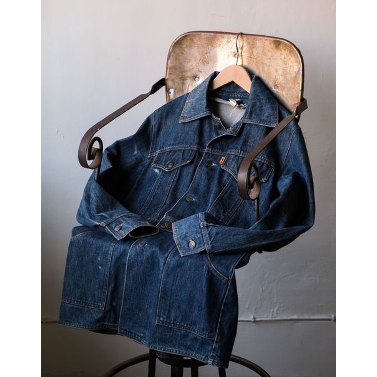 Carhartt WIP Unlined Dearborn Canvas Detroit Jacket Hamilton Brown Rigid - Spring, Carhartt WIP Organic Cotton Dearborn Canvas Detroit Jacket Black Rigid - Spring 착용 스타일 - 4