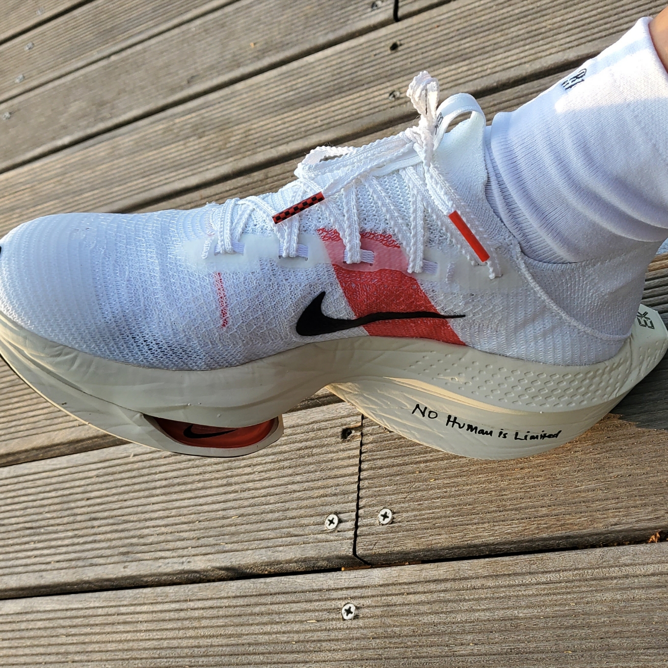 Nike Air Zoom Alphafly Next% 2 Eliud Kipchoge 착용 스타일
