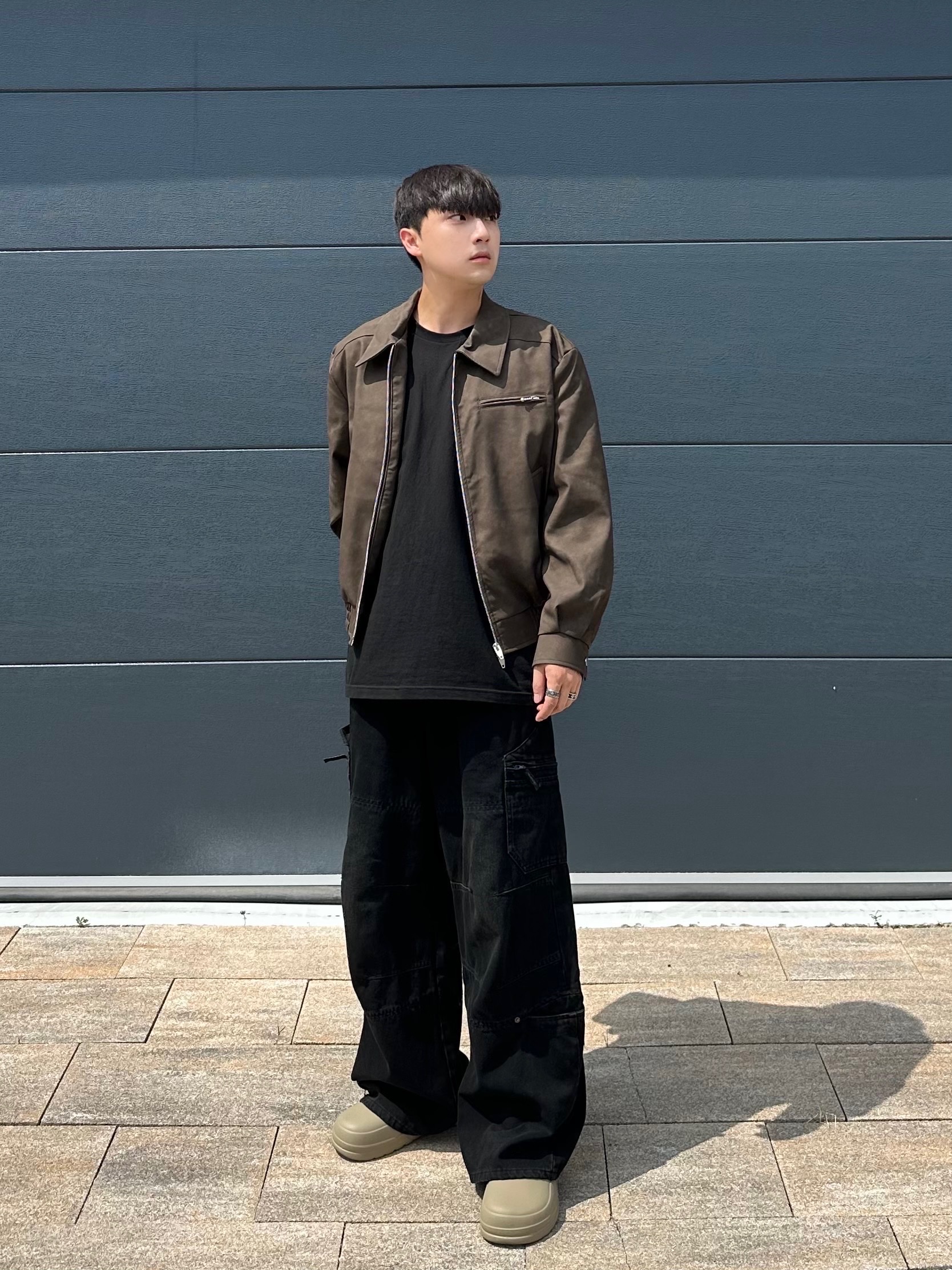 Stussy Basic Stussy T-Shirt Black 2024, 2025 착용 스타일 - 1