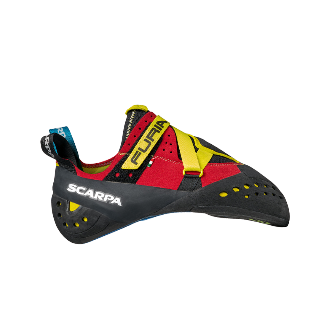 스카르파 퓨리아 S 블랙 레드 옐로우(Scarpa Furia S Black Red Yellow)