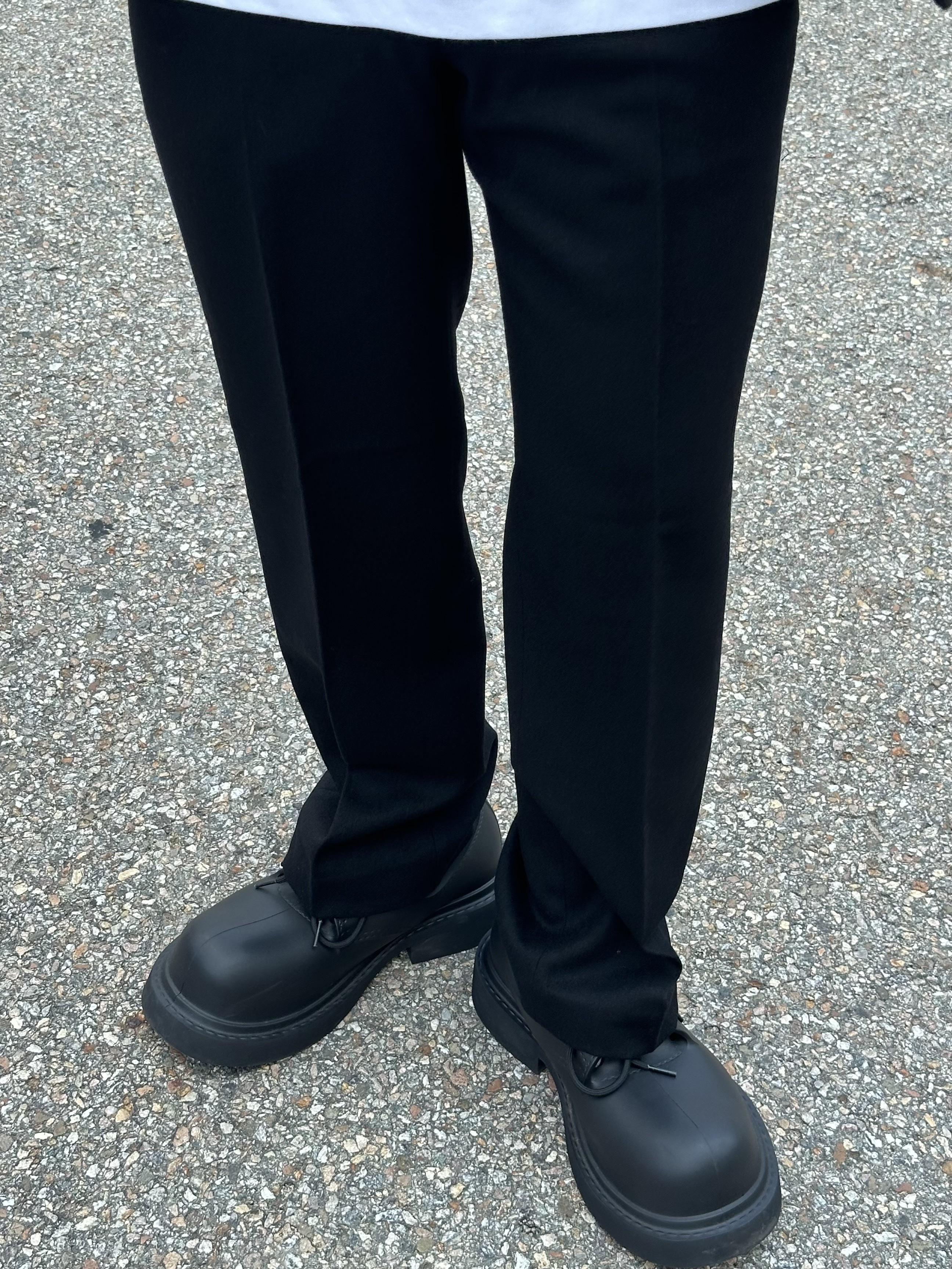 Balenciaga Steroid Derby Black 착용 스타일 - 5