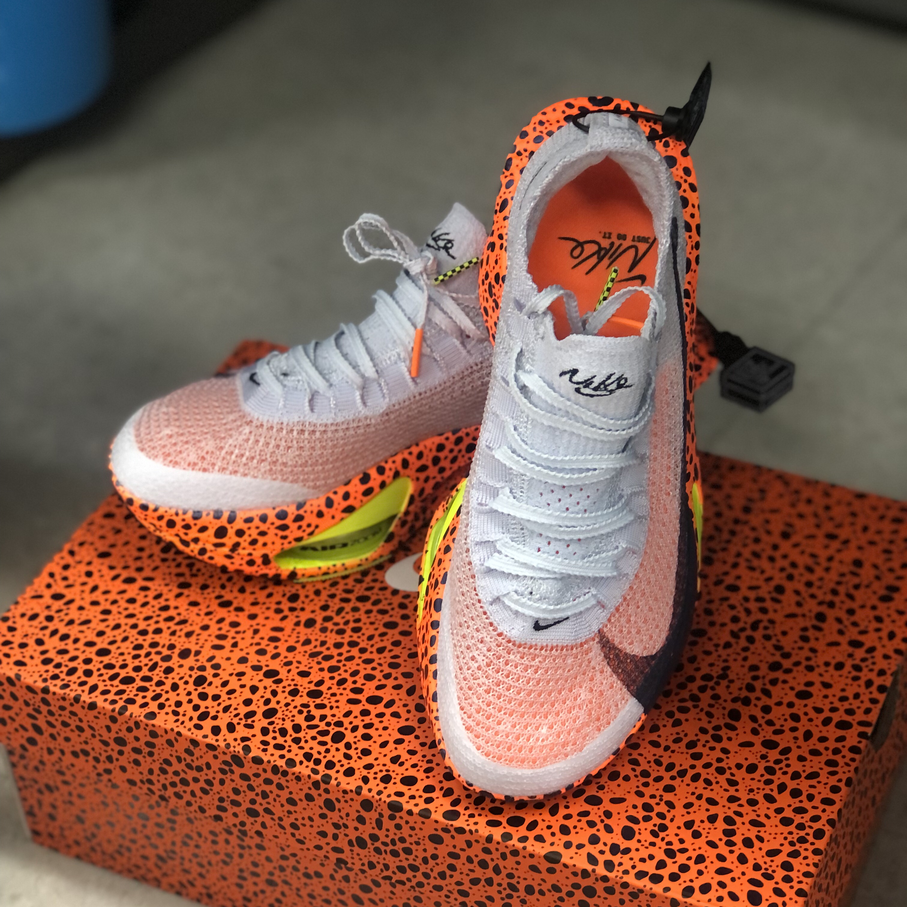 (W) Nike Air Zoom Alphafly Next% 3 Olympic Safari 착용 스타일 - 1