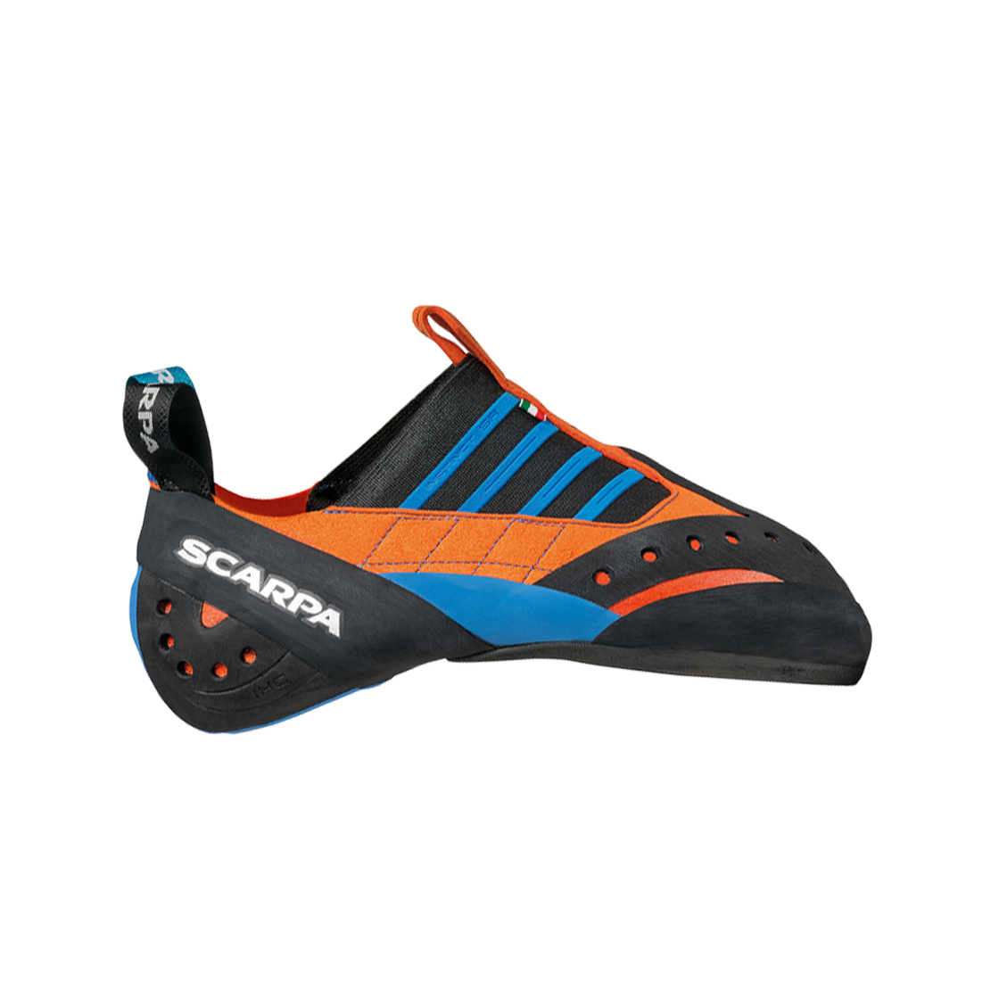 스카르파 인스팅트 SR 블랙 오렌지 블루(Scarpa Instinct SR Black Orange Blue)