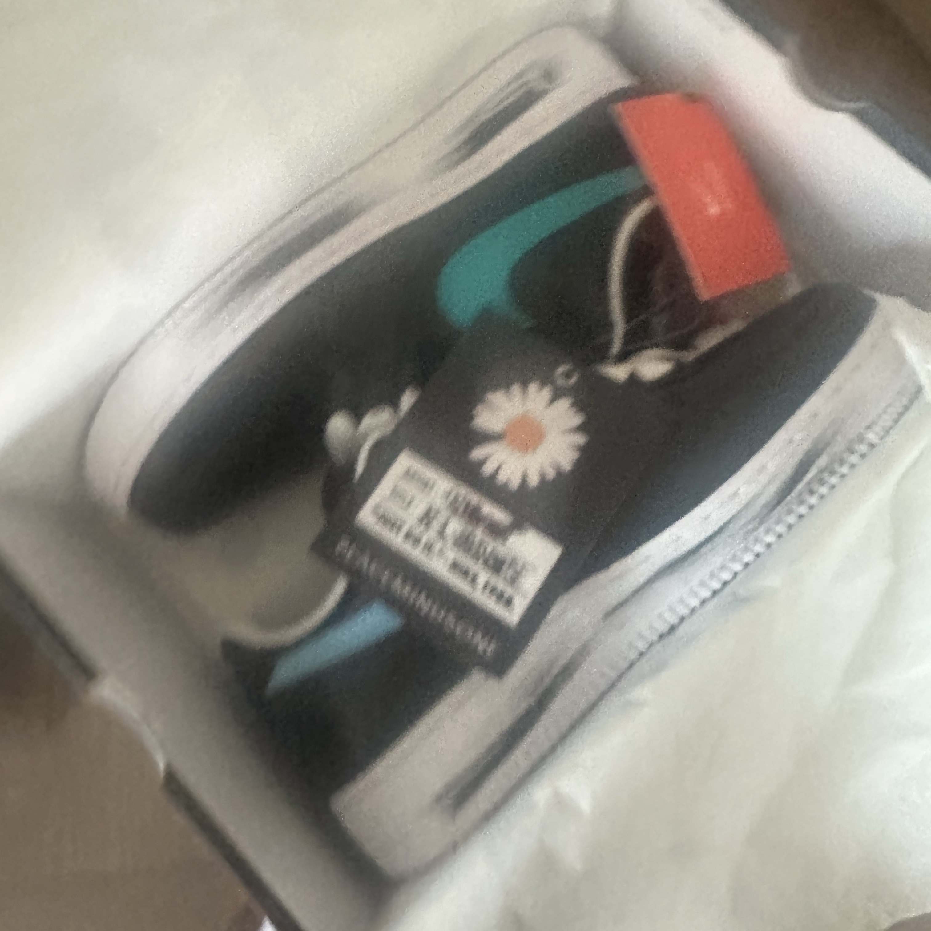 Nike x Peaceminusone Air Force 1 Low Para-Noise 3.0 Black and Multicolor 착용 스타일 - 3