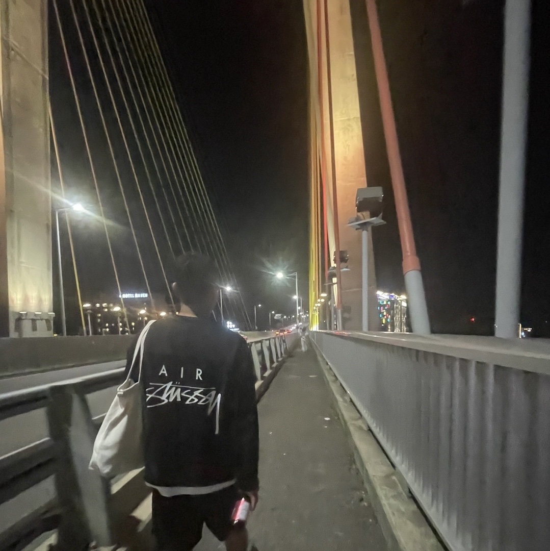 Nike x Stussy Long Sleeve Top Black (FJ9165-010) 착용 스타일
