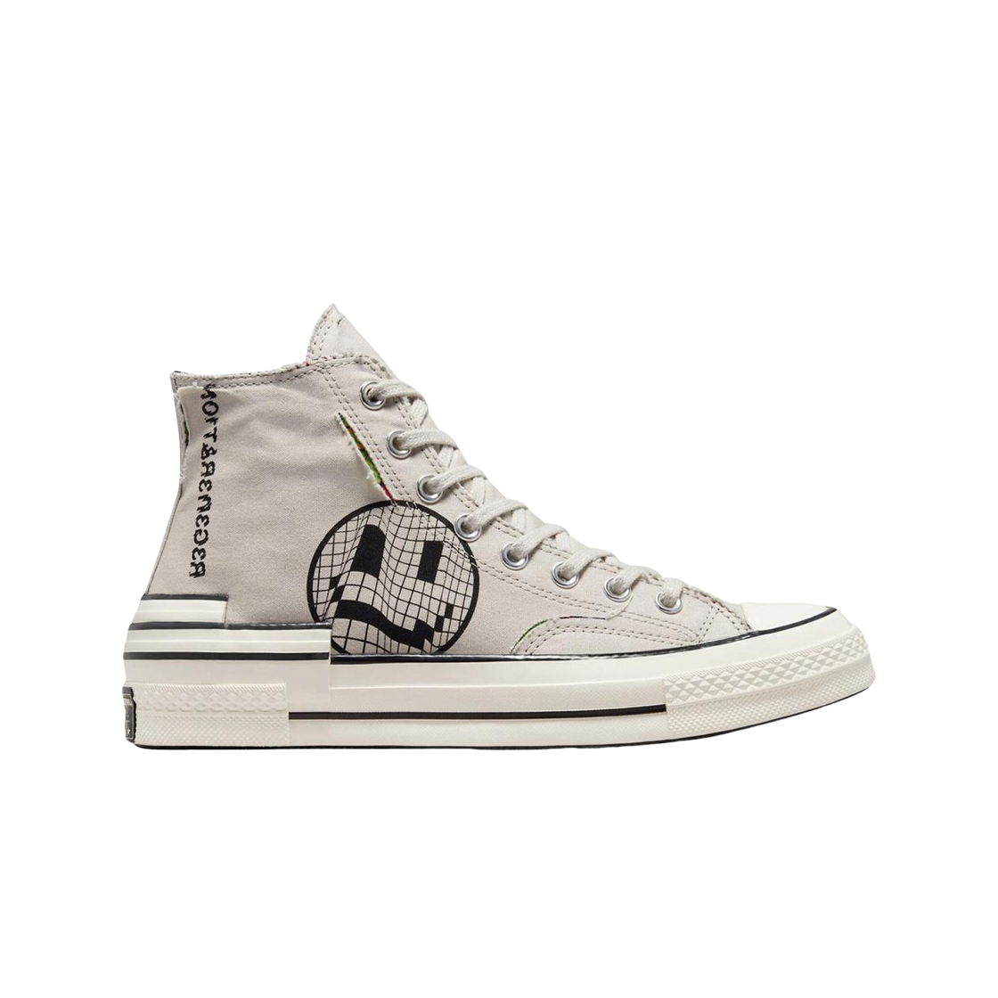 컨버스 척 70 핵드 힐 하이 티어 어웨이 라이트 본(Converse Chuck 70 Hacked Heel High Tear Away Light Bone) - 1