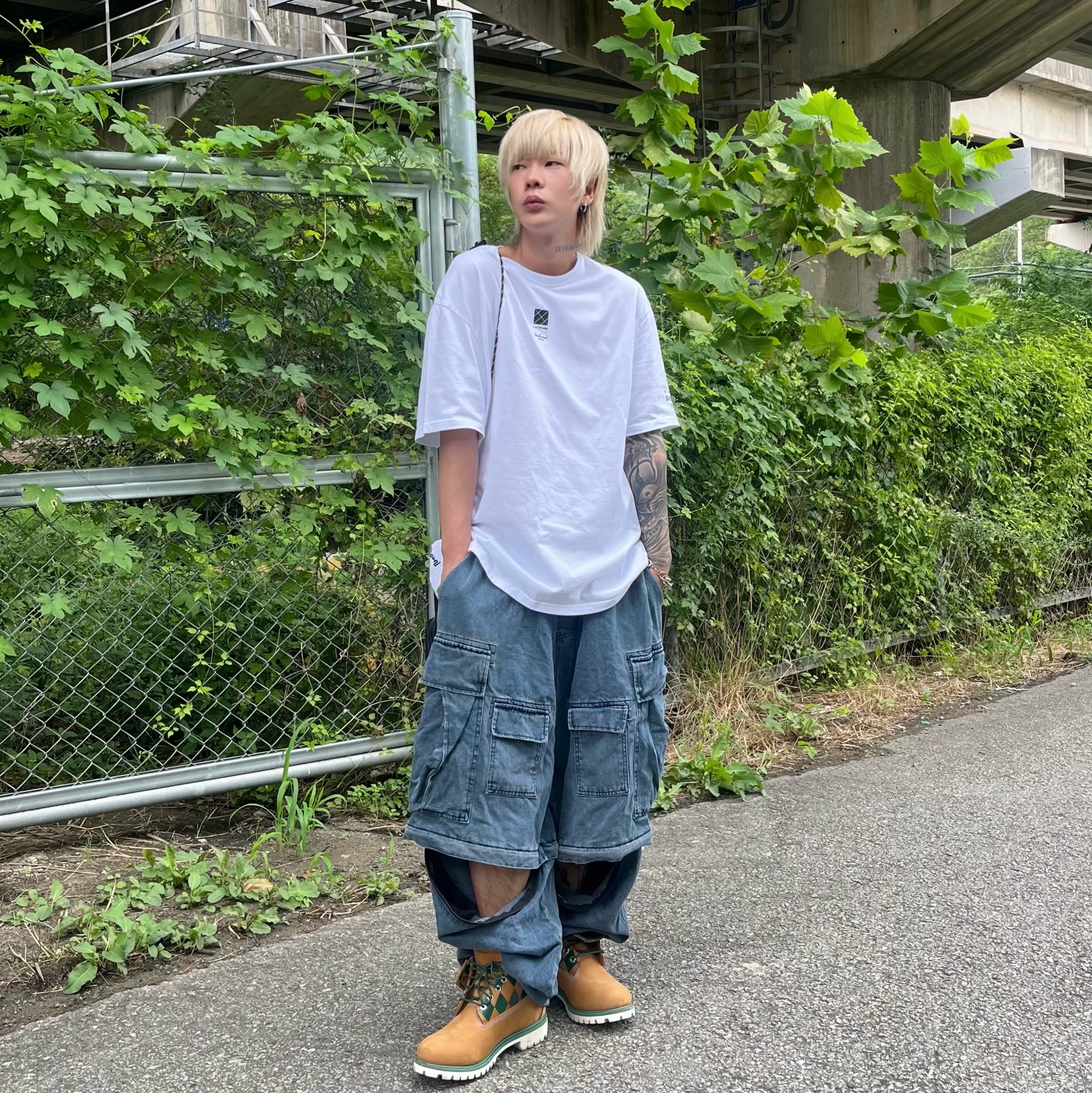 KASINA x Timberland 6 In Premium Vibram GTX Wheat 착용 스타일 - 1