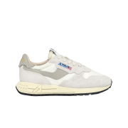 Autry Reelwind Low Nylon Suede Sneakers White