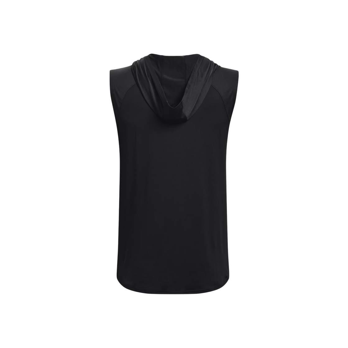 Under Armour UA Knockout Team Sleeveless Hoodie Black White 상세 이미지 2