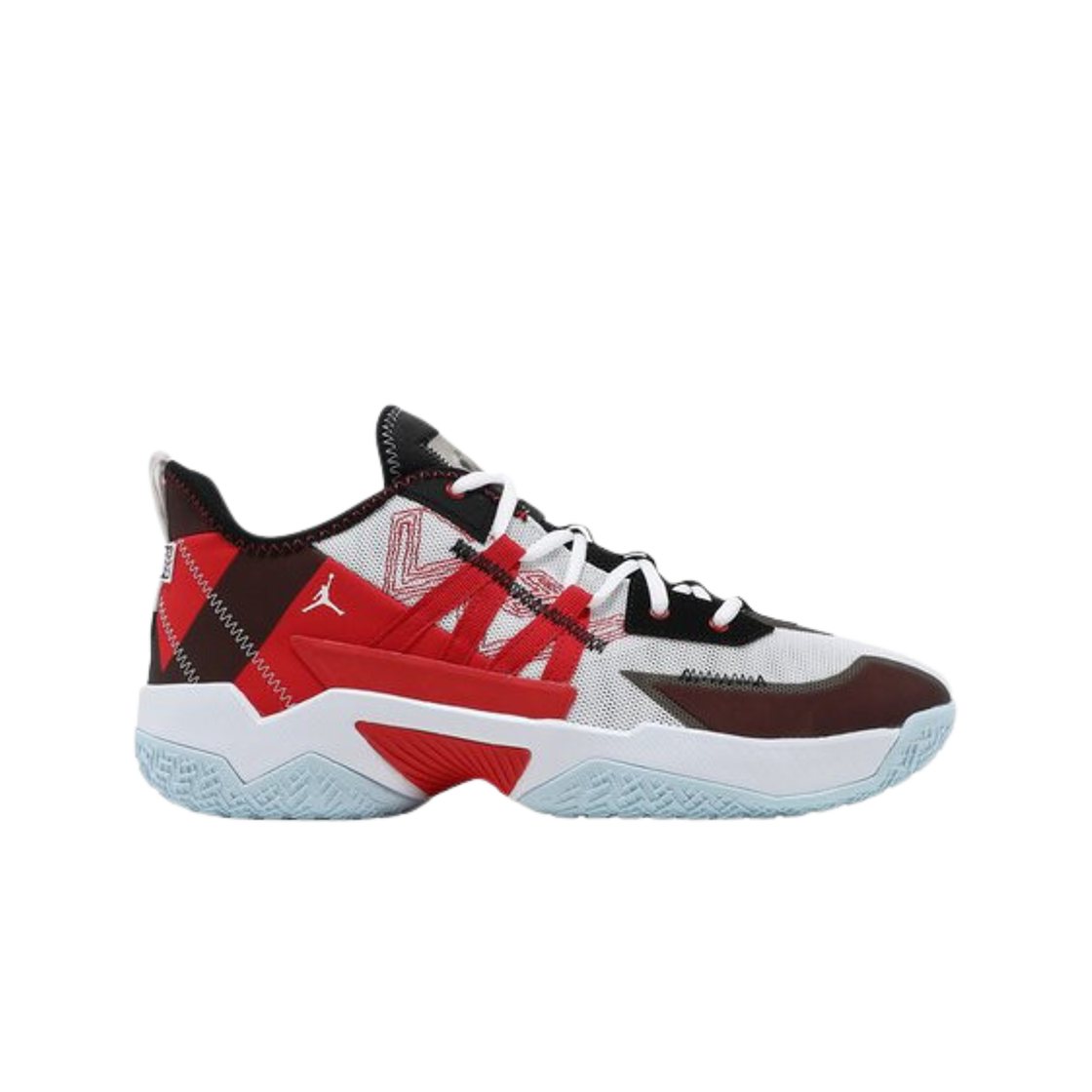 CW2457-106 Jordan One Take 2 White University Red