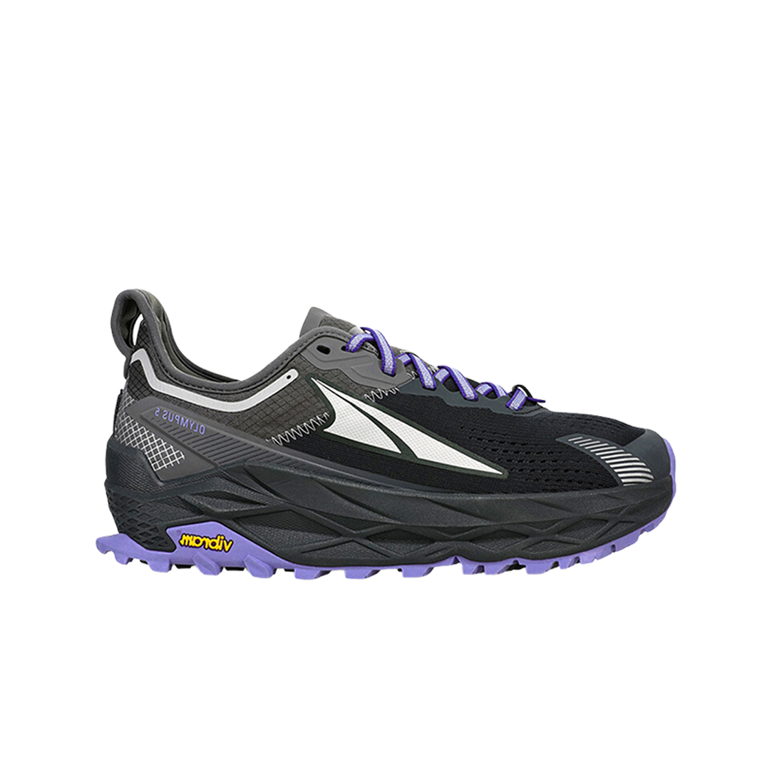 (W) 알트라 올림퍼스 5 블랙 그레이((W) Altra Olympus 5 Black Grey)