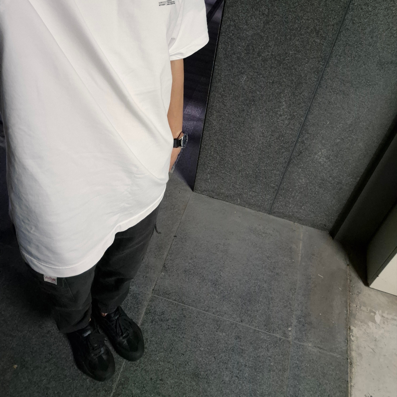 Puma Vaderon Black 착용 스타일 - 1