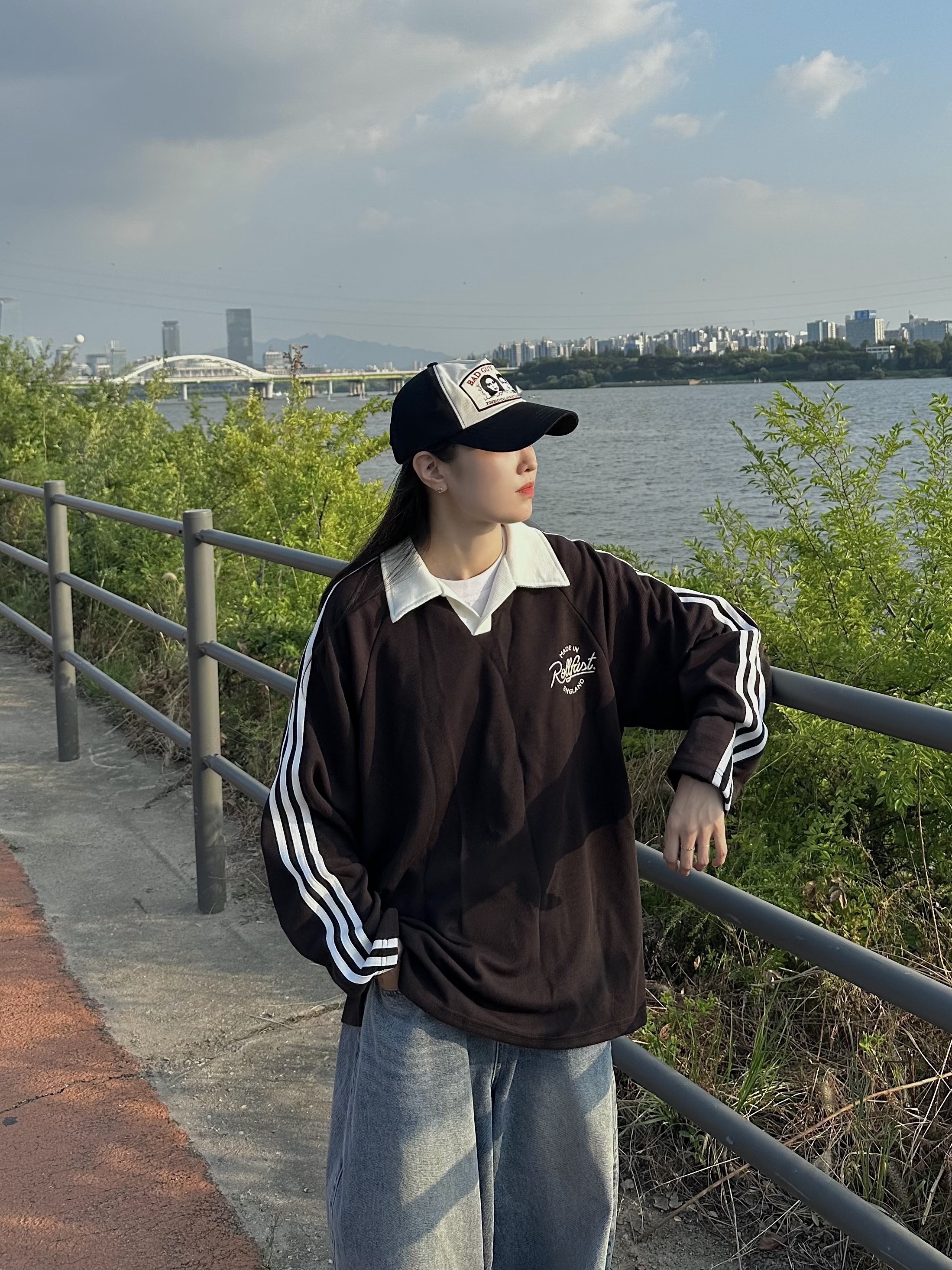 Reebok Premier Trinity KFS Bone 착용 스타일 - 3