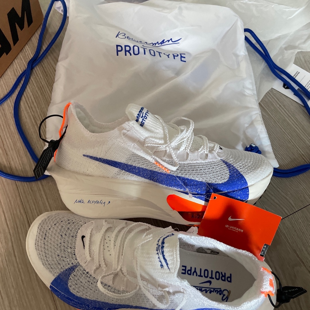 Nike Air Zoom Alphafly Next% 3 Blueprint 착용 스타일