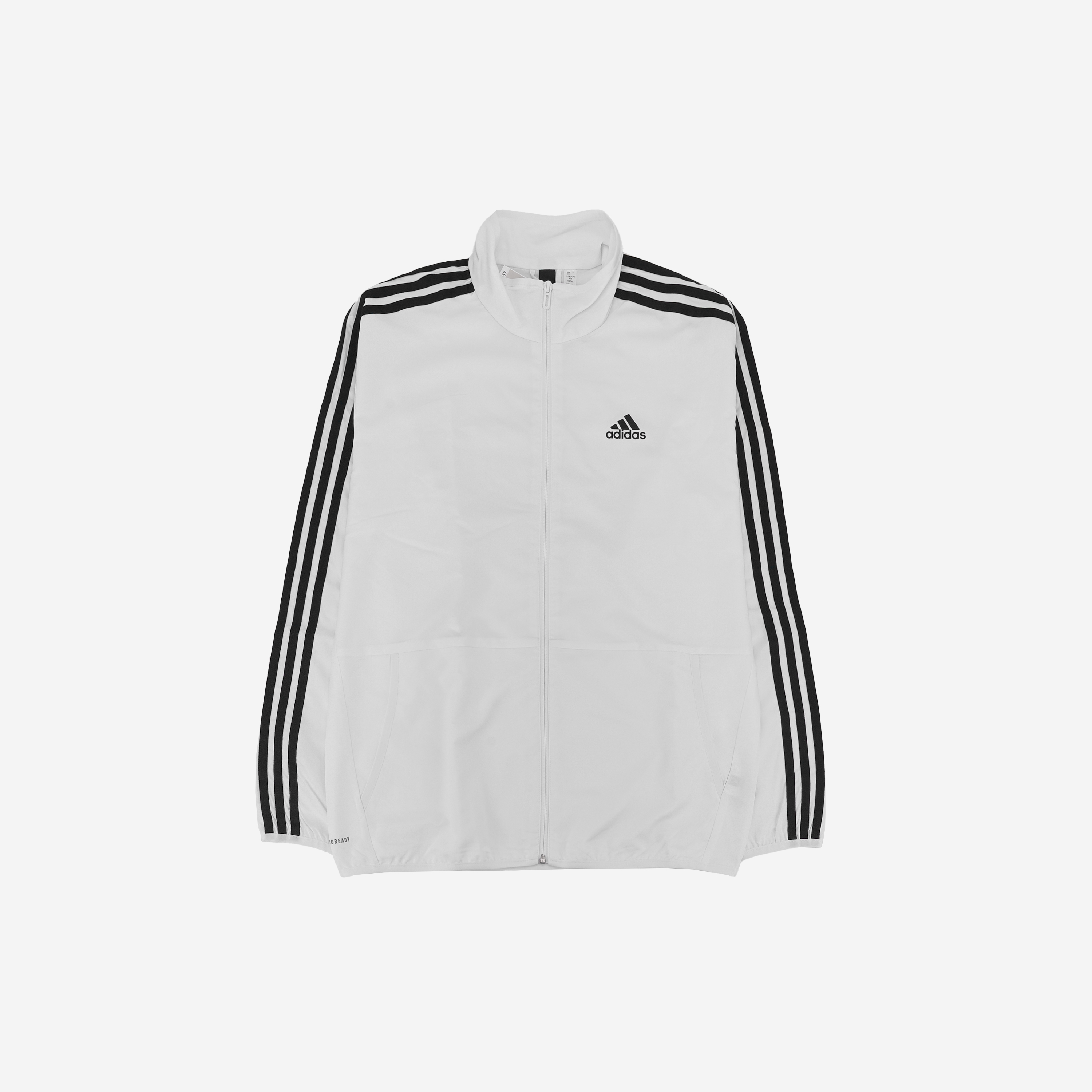 Adidas 3S Regular Fit Light Woven Track Top White - KR Sizing