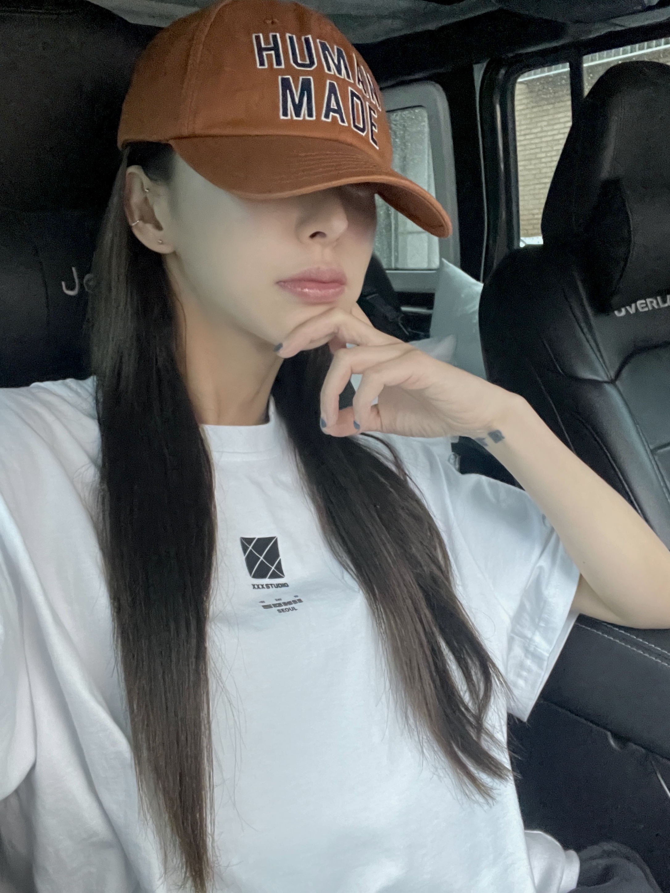 Human Made 6 Panel Cap #2 Orange, Crocs Stomp Clog Black 착용 스타일 - 2