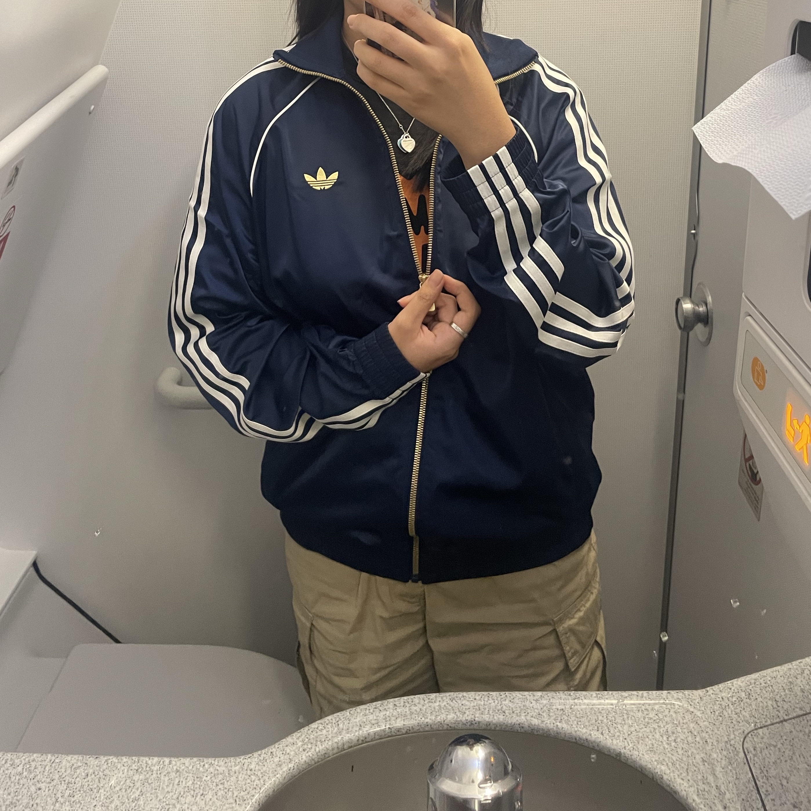Adidas Premium Track Top Night Indigo - KR Sizing, Adidas Adicolor Classic Beckenbauer Track Top Night Indigo - KR Sizing 착용 스타일