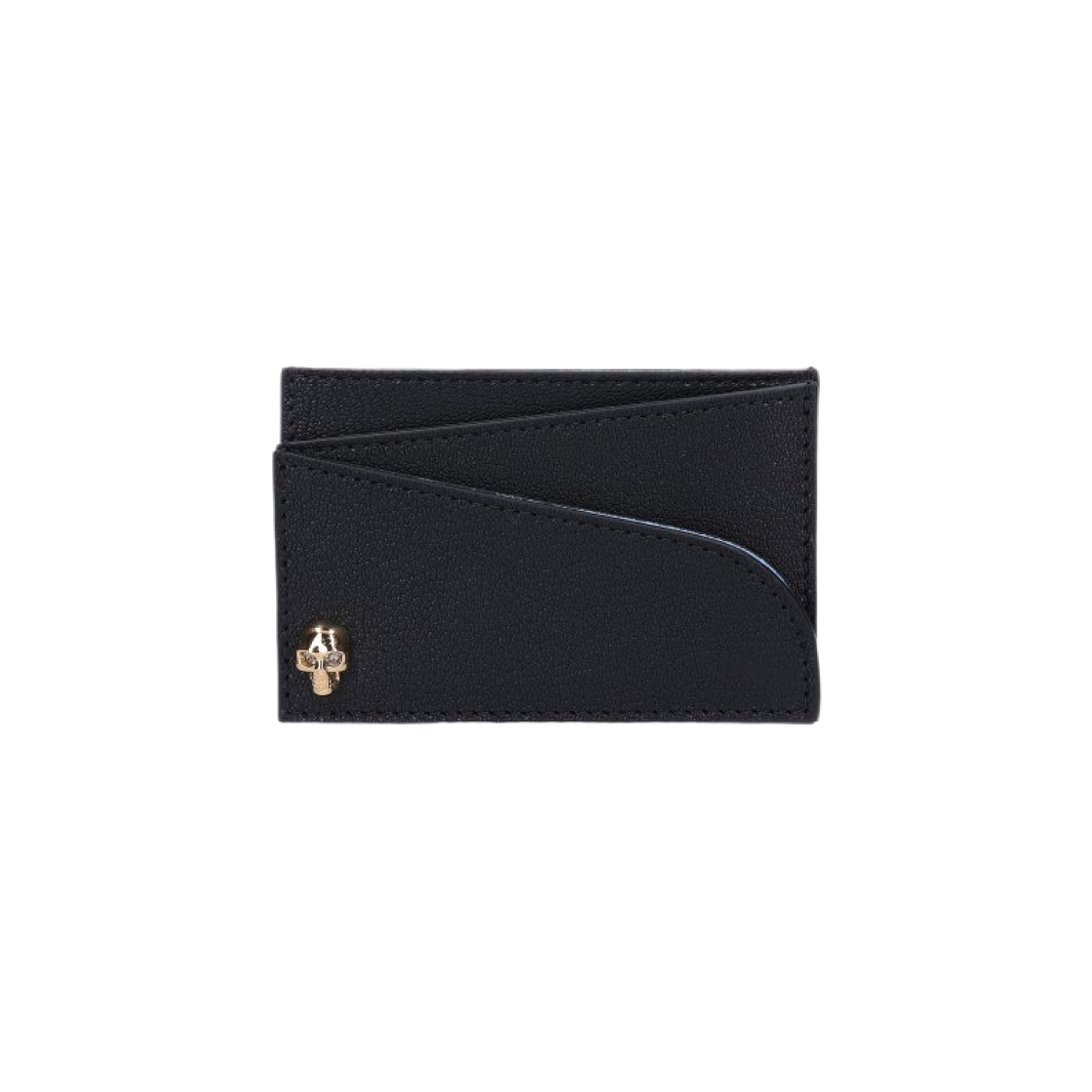 Alexander McQueen Skull Card Holder Black 상세 이미지 1