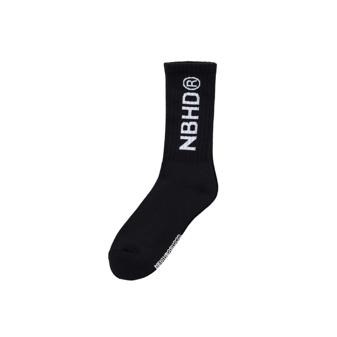 Neighborhood NBHD Logo Socks Black 상세 이미지 1