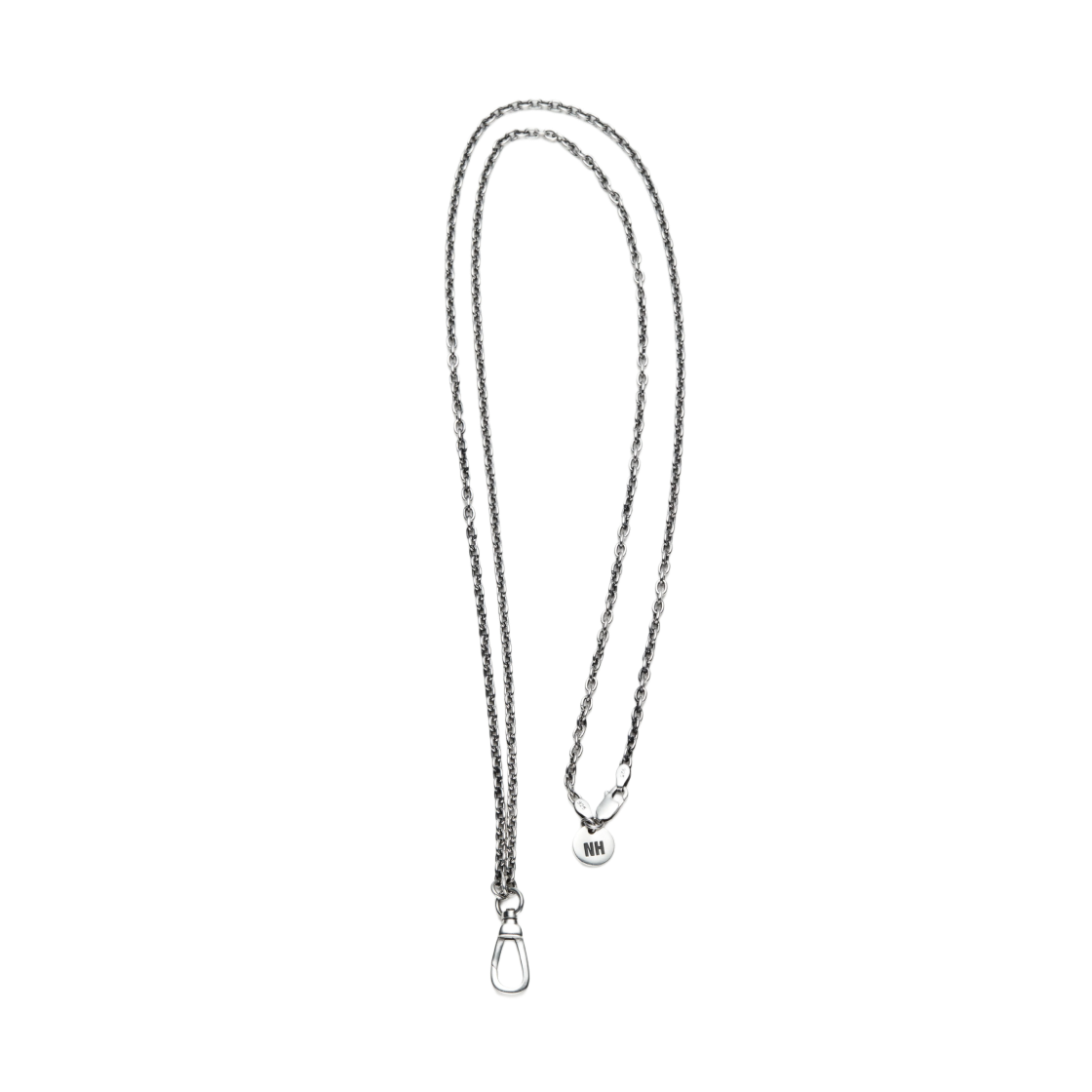 Neighborhood Swivel Hook Necklace Silver 상세 이미지 1