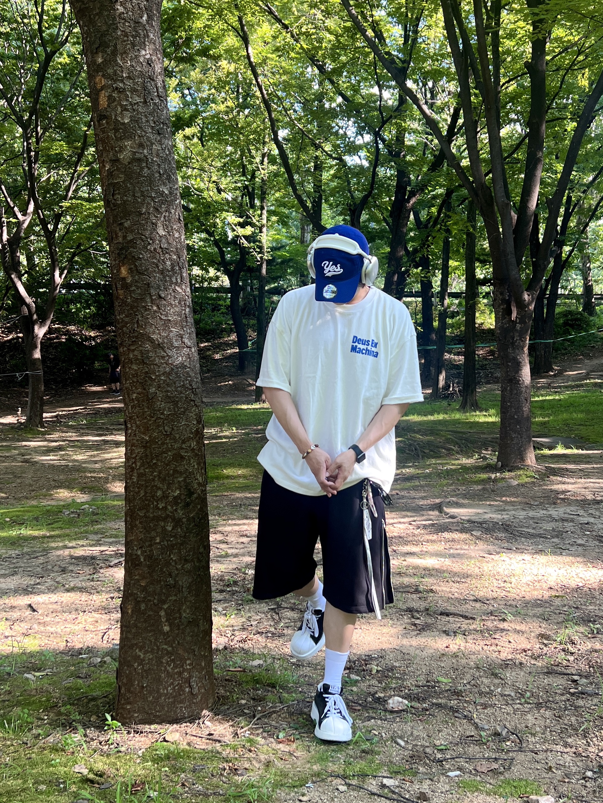 Apple AirPods Max Lightning Silver (Korean Ver.) 착용 스타일