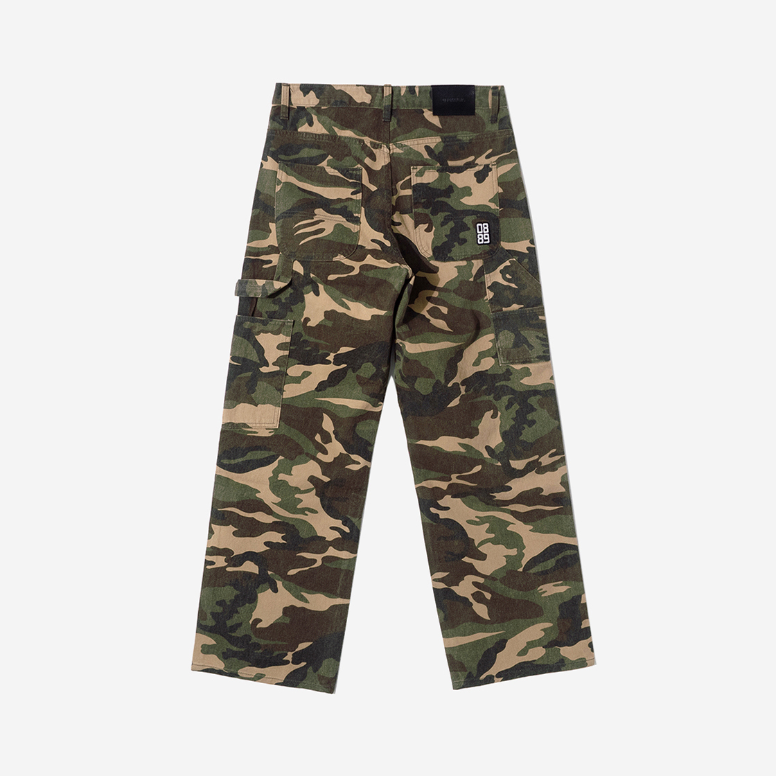 큐티에잇 가먼츠 카모 카펜더 팬츠 카키(QT8 GARMENTS BN Camo Carpenter Pant Khaki) - 2