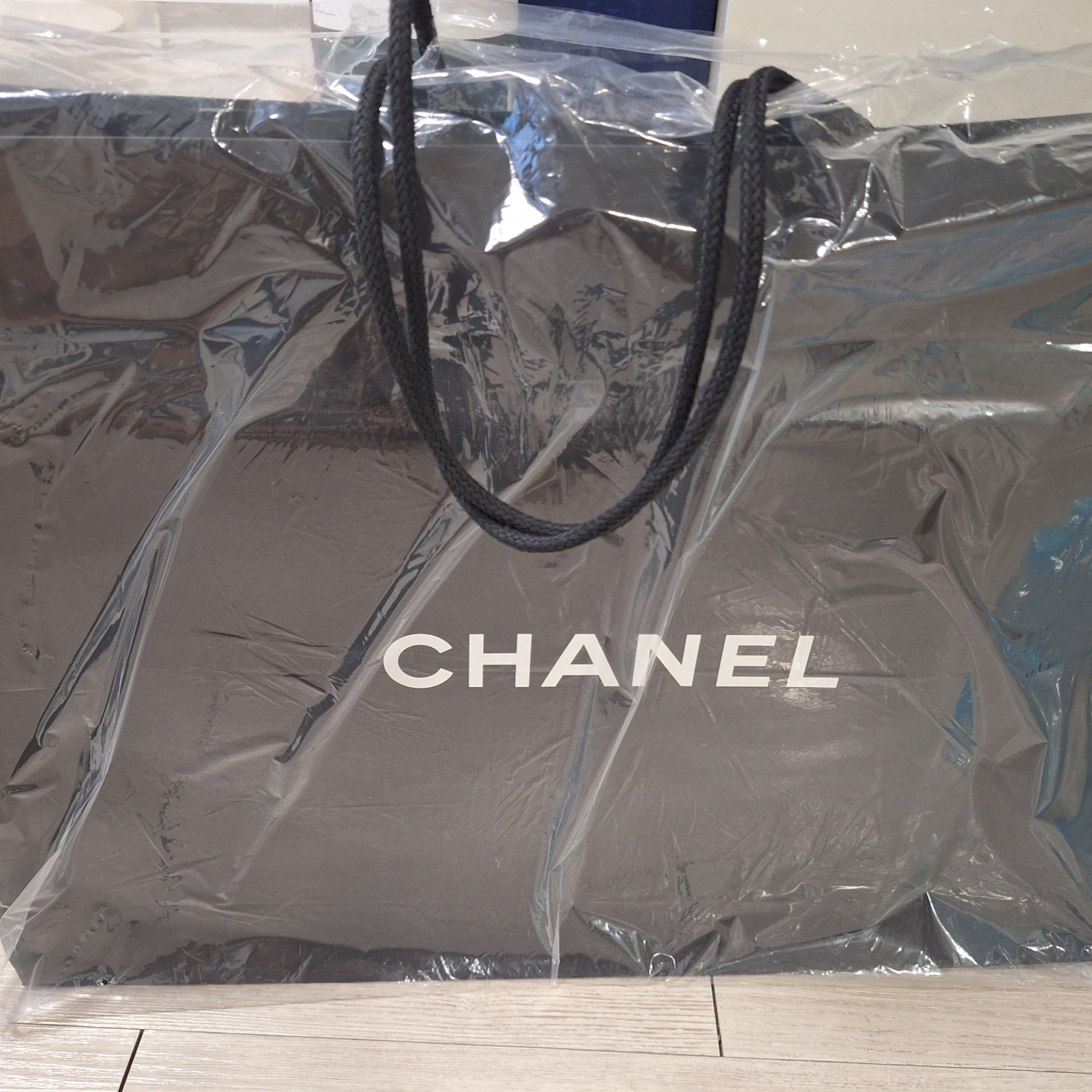 (W) Chanel Boots Caoutchouc & Dark Red 착용 스타일 - 1