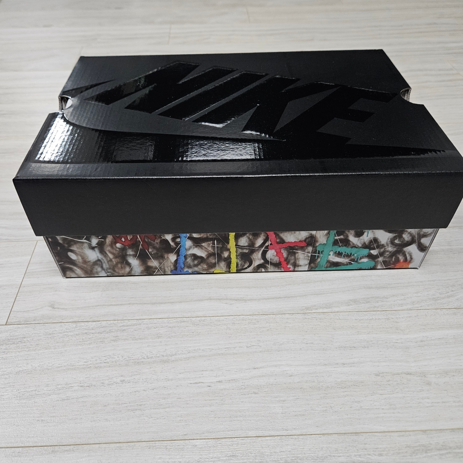 Nike x Peaceminusone Air Force 1 Low Para-Noise 3.0 Black and Multicolor 착용 스타일 - 2