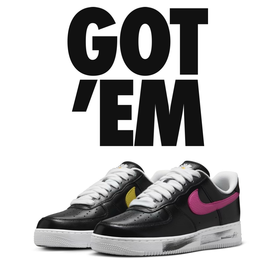 Nike x Peaceminusone Air Force 1 Low Para-Noise 3.0 Black and Multicolor 착용 스타일
