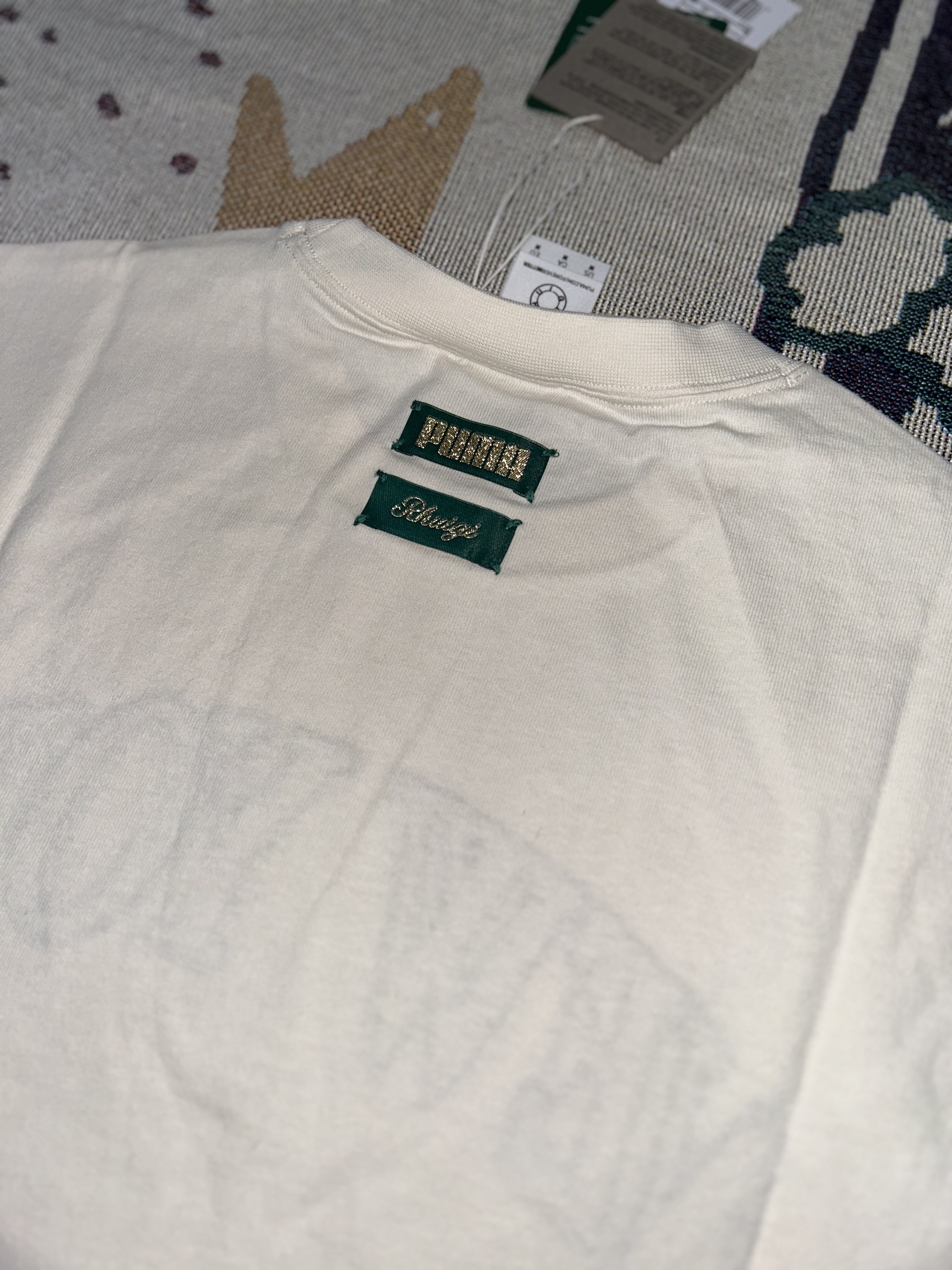 Puma x Rhuigi Graphic T-Shirt Pristine 착용 스타일 - 6