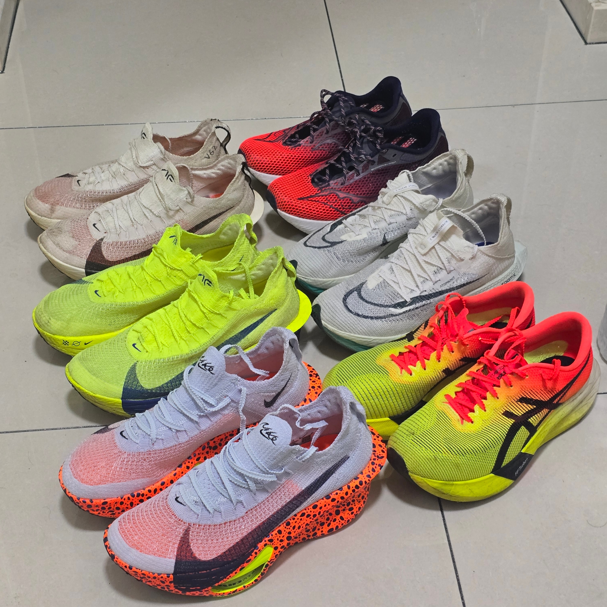 Nike Air Zoom Alphafly Next% 3 Olympic Safari 착용 스타일 - 2