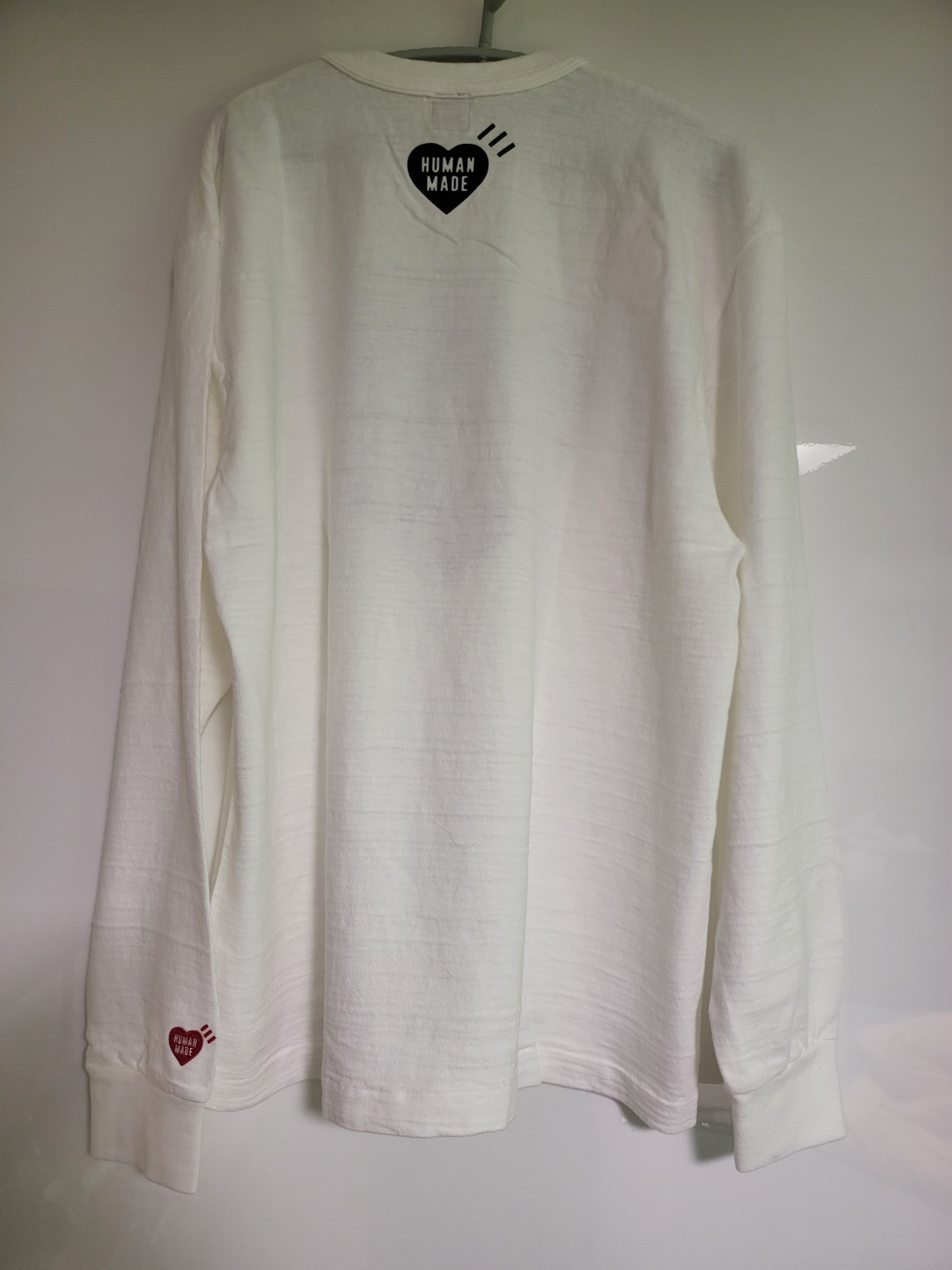 Human Made Graphic L/S T-Shirt White 착용 스타일 - 2