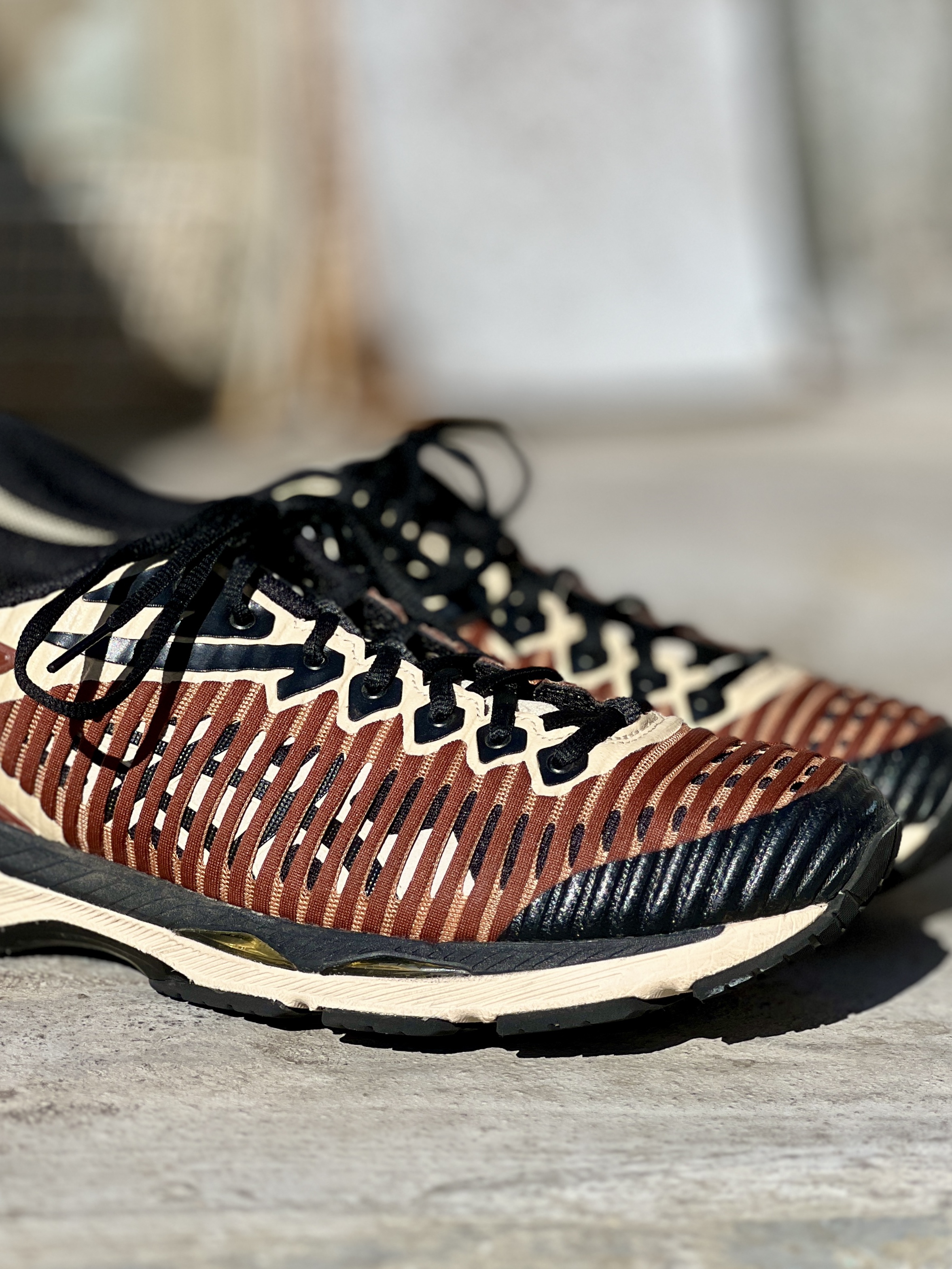 Asics x Kiko Kostadinov Gel-Delva 1 Caramel 착용 스타일 - 2