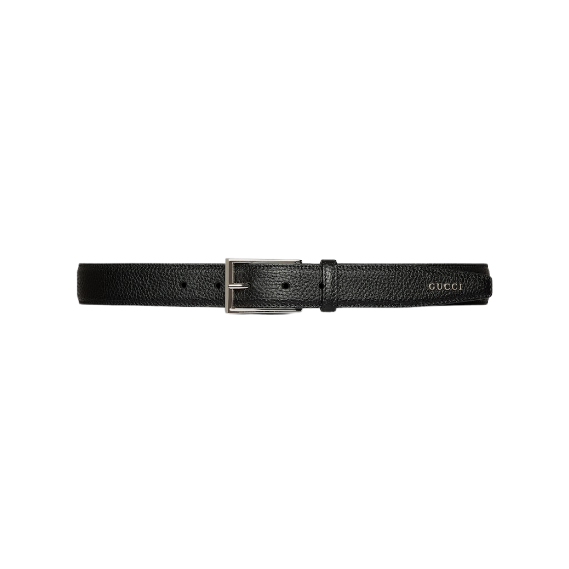 Gucci Rectangular Buckle Belt Black 상세 이미지 1