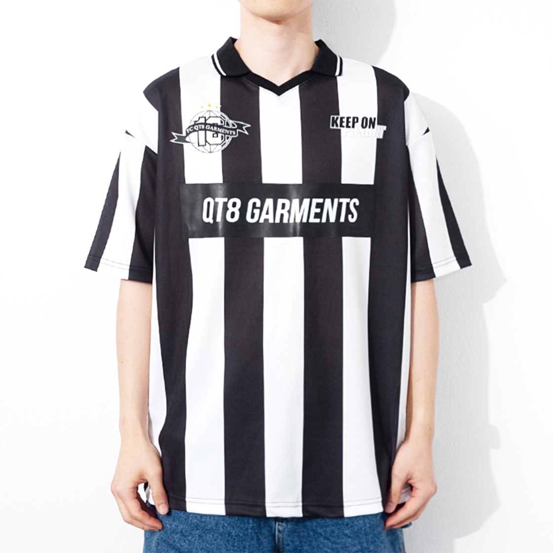 큐티에잇 가먼츠 쓰리알 싸커 져지 레미(QT8 GARMENTS BN 3R Soccer Jersey Remy) - 3