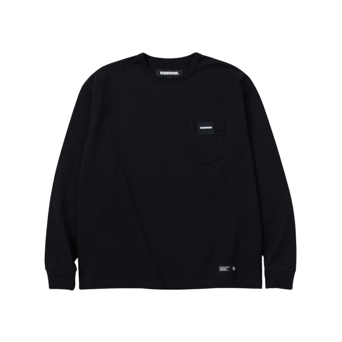 Neighborhood Classic P Crewneck L/S Black 상세 이미지 1