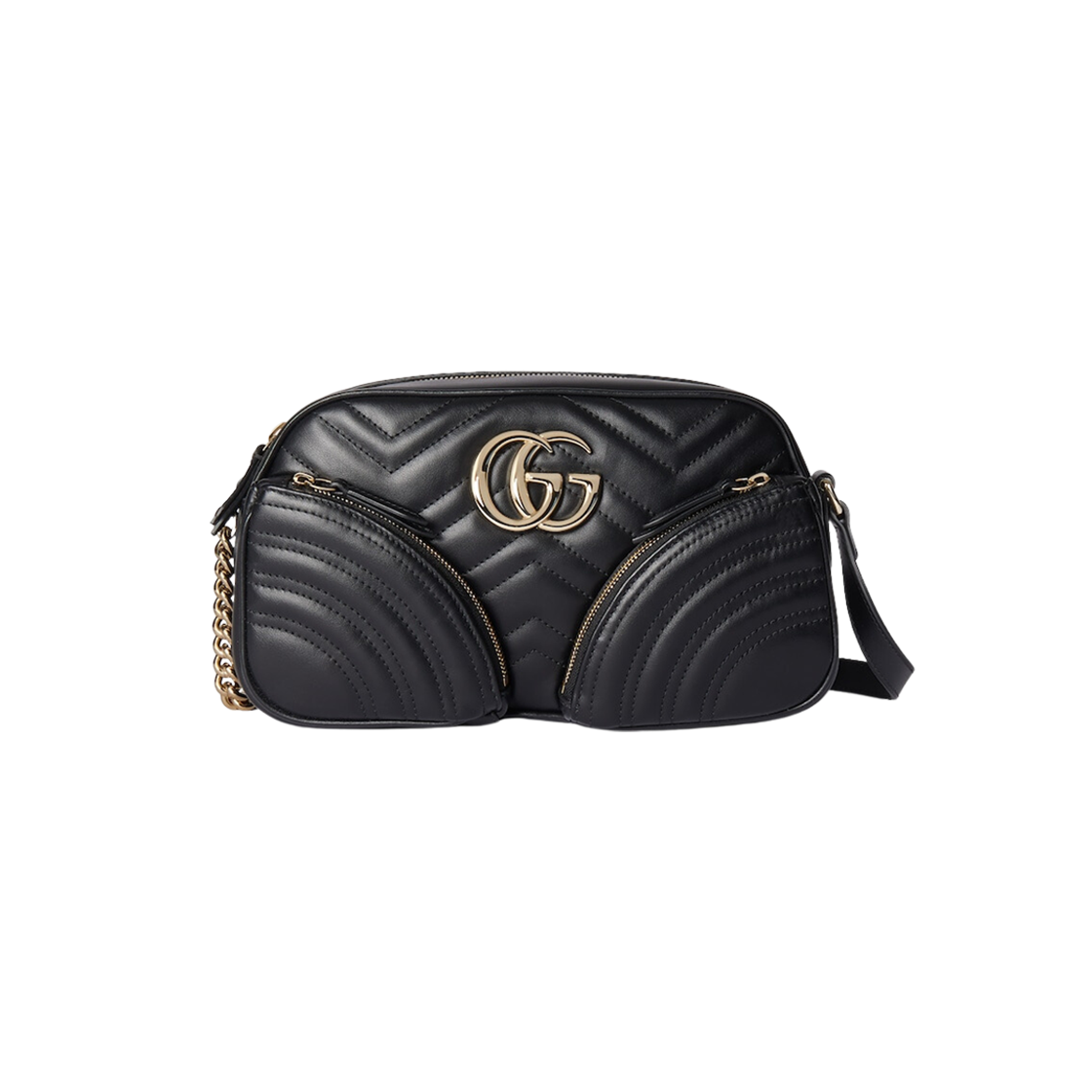 Gucci GG Marmont Small Shoulder Bag Black 상세 이미지 1