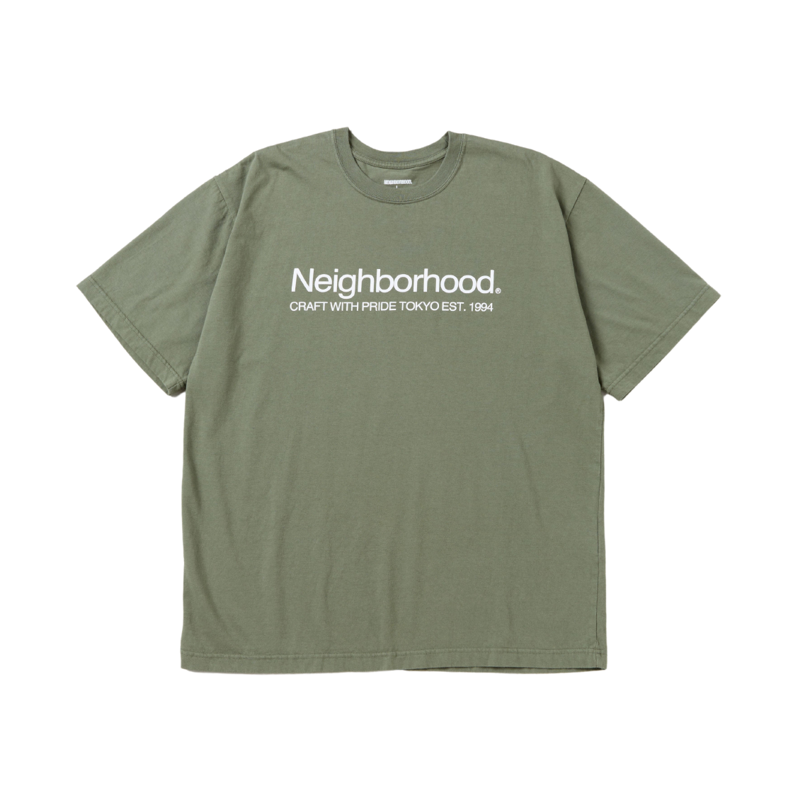 Neighborhood NH. T-Shirt S/S 11 Olive Drab 상세 이미지 1