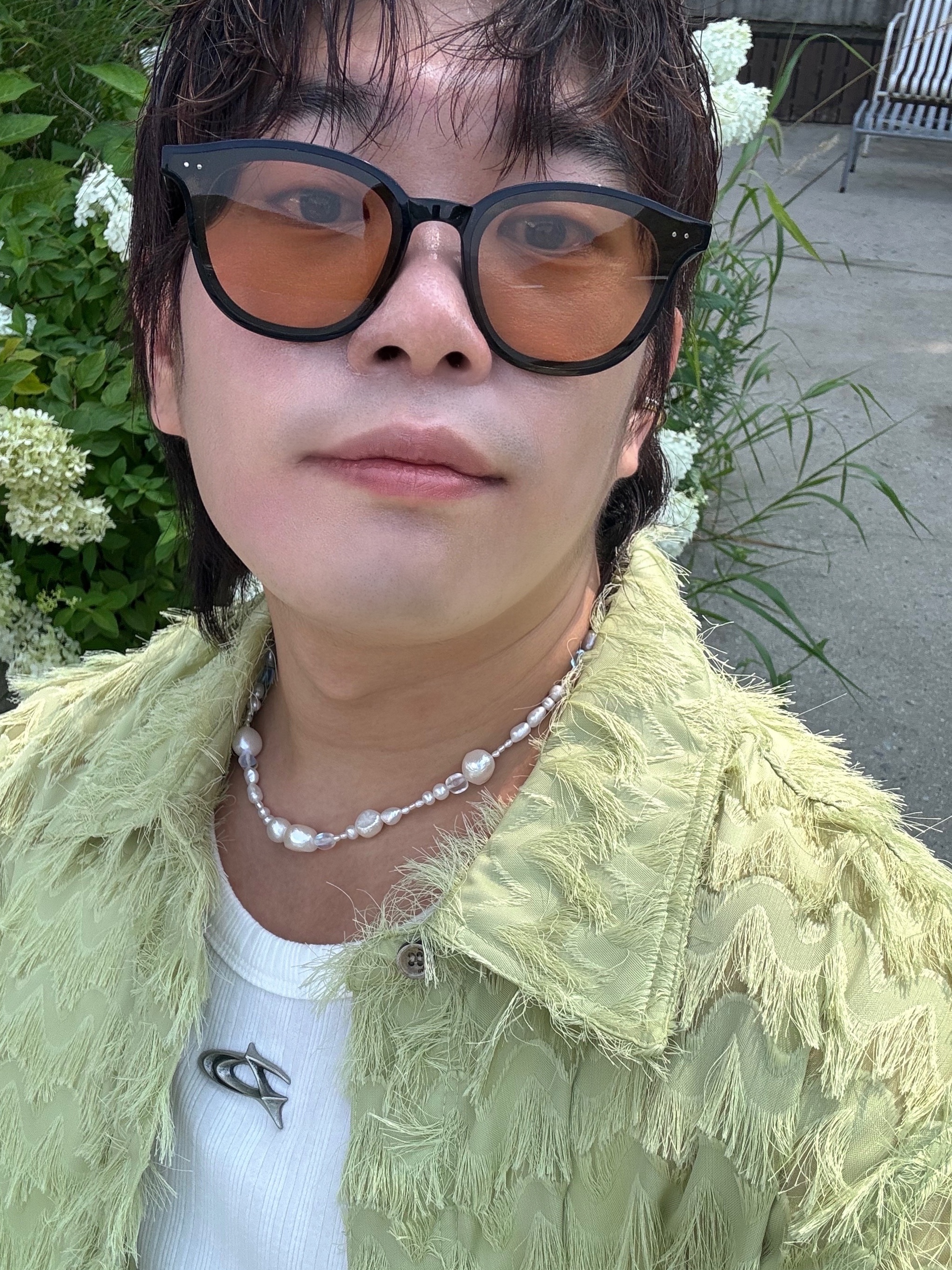 Asics x Andersson Bell HN2-S Protoblast Butter 착용 스타일 - 5