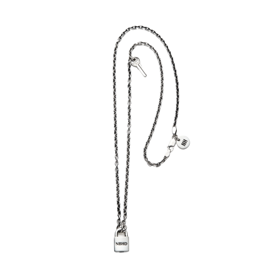 네이버후드 패드락 네클리스 실버 | Neighborhood | KREAM Neighborhood Padlock Necklace Silver