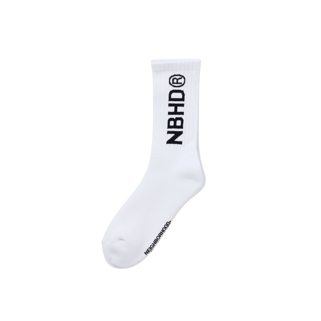 Neighborhood NBHD Logo Socks White 상세 이미지 1