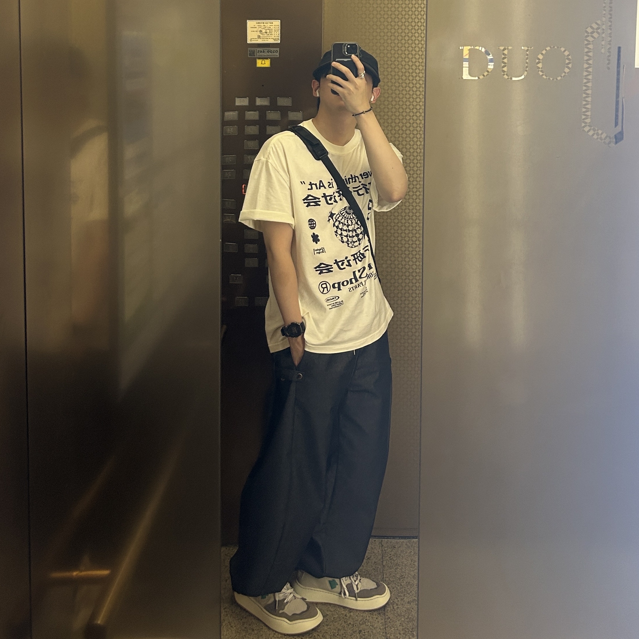 Ader Error Log; Khalif Green 착용 스타일 - 1