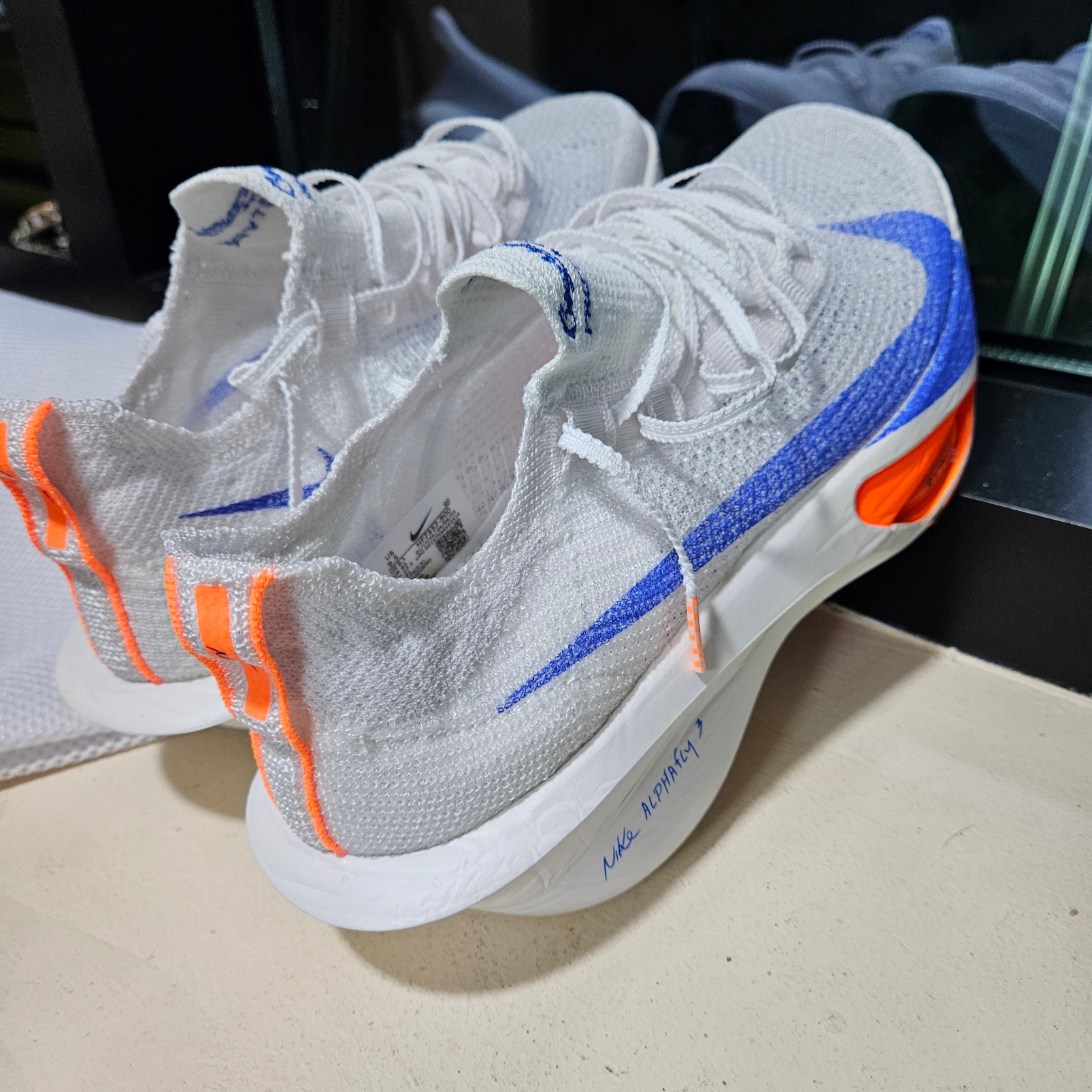 Nike Air Zoom Alphafly Next% 3 Blueprint 착용 스타일