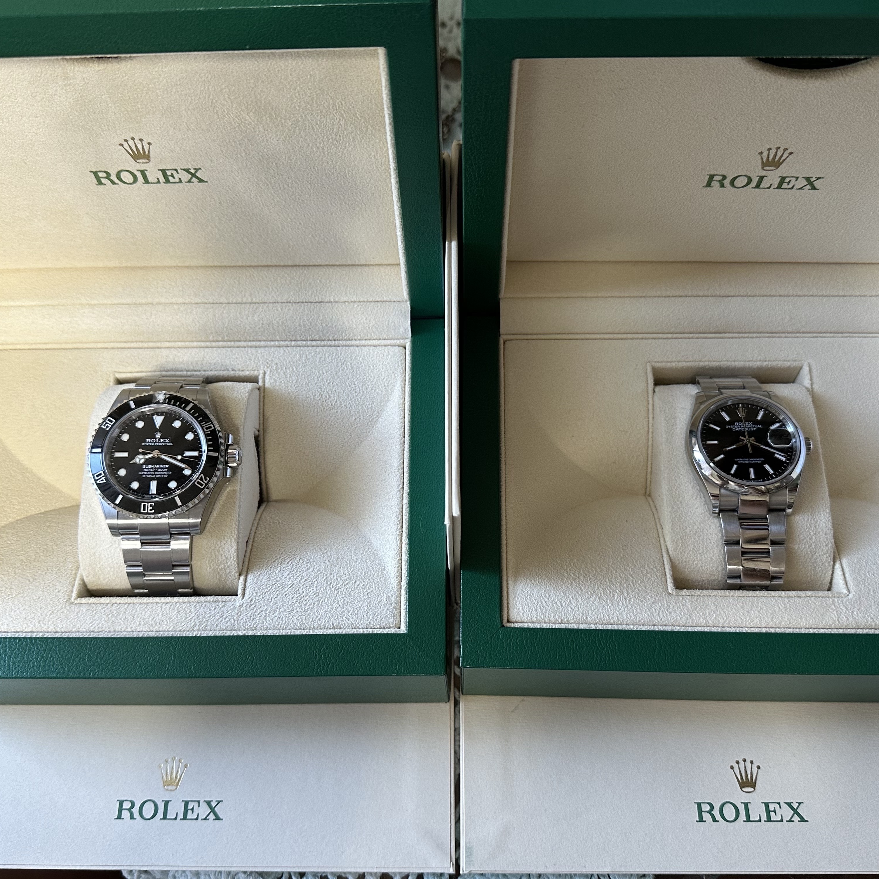 Rolex Submariner 41mm 124060 Black Oyster 착용 스타일