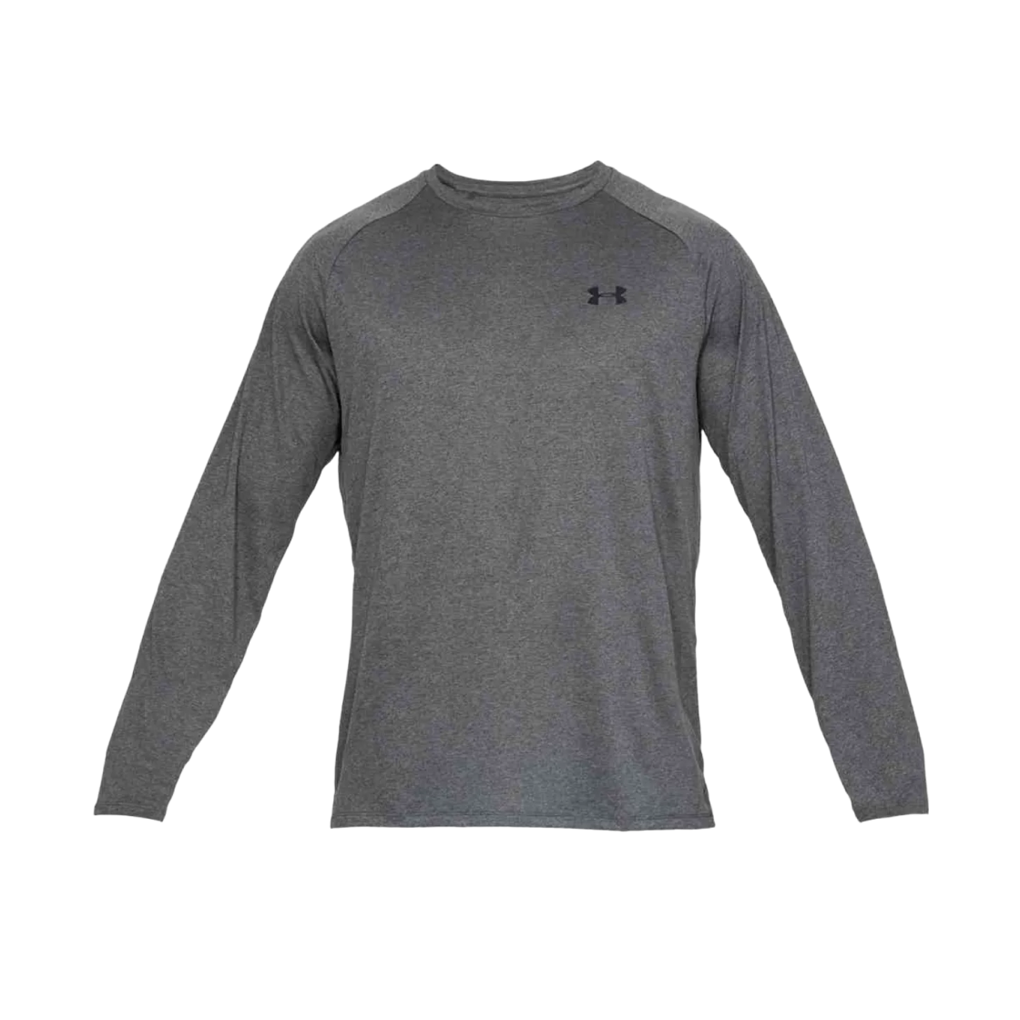 Under Armour Tech Long Sleeve Gray Black 상세 이미지 1